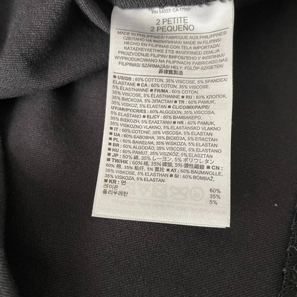 Banana Republic Black and White Pencil Dress, 2P - Picture 7 of 8